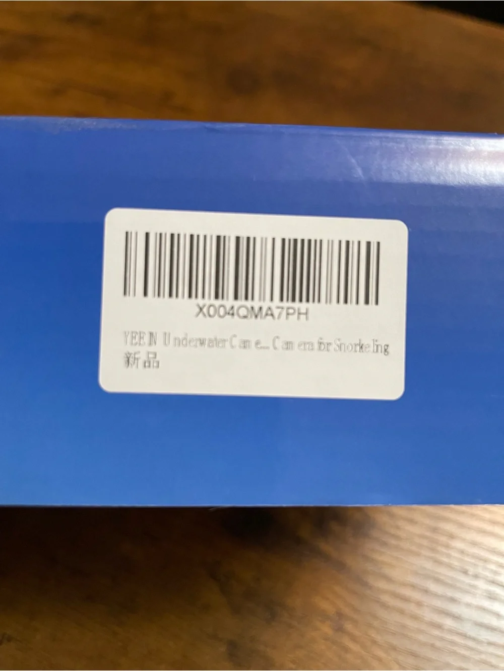 4K Ultra HD Waterproof Digital Camera - Blue NEW